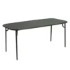Petite Friture Week-end Tuintafel 180x85 Met Dicht Blad Glass Groen