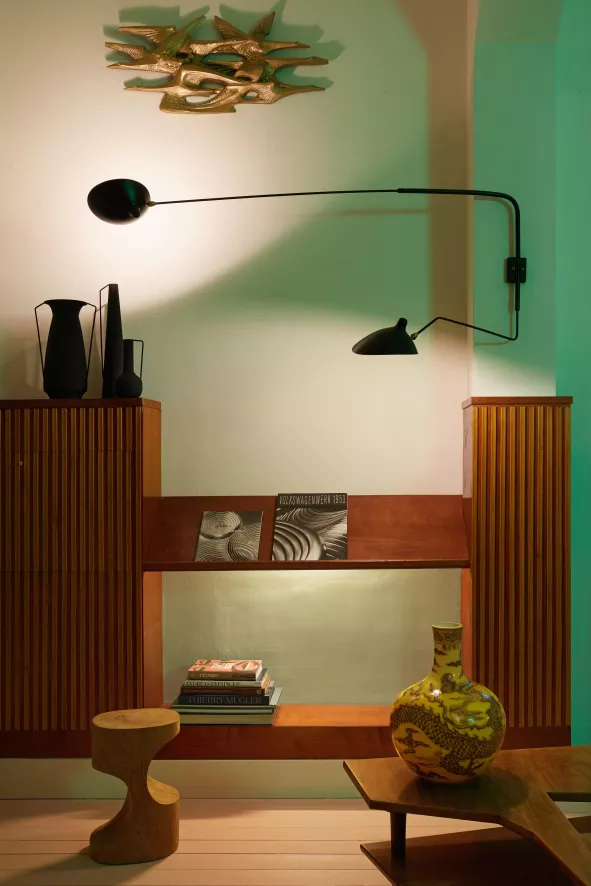 POLSPOTTEN Roman Vazen Set Van 3 Bruin 6 POLSPOTTEN Roman Vazen Set Van 3 Bruin - Afbeelding 4