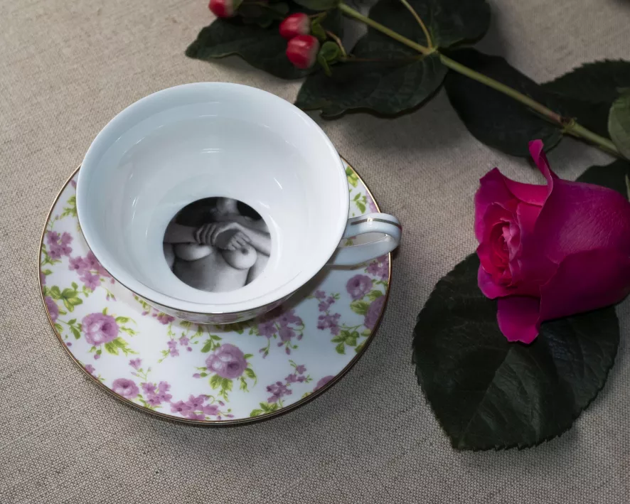 Seletti Lady Tarin Rose Theekopje Vesta 8 Seletti Lady Tarin Rose Theekopje Vesta - Afbeelding 6