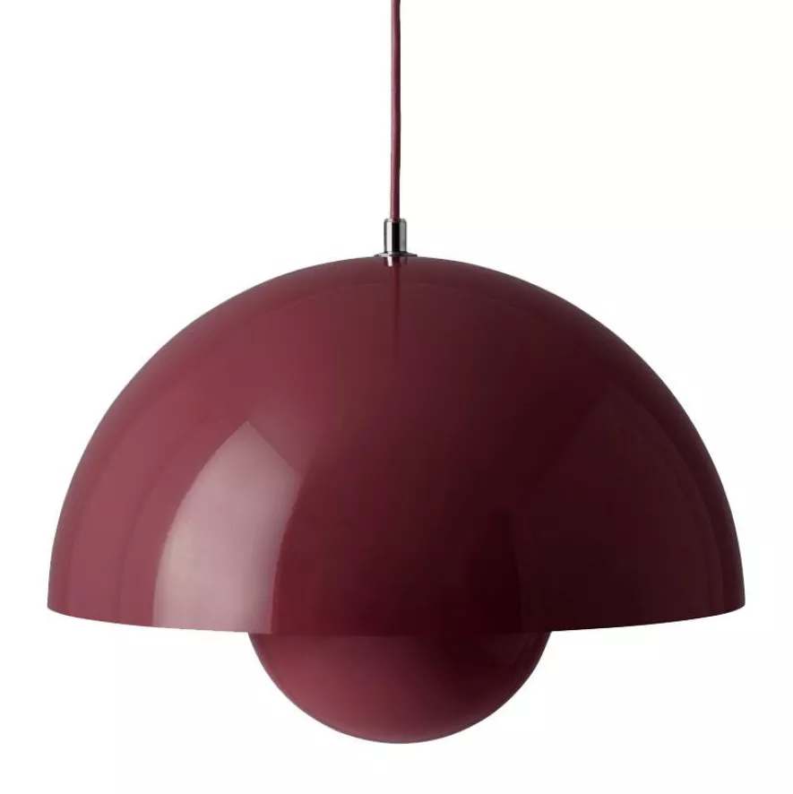 &tradition FlowerPot VP7 Hanglamp Ø37 Dark Plum 3 &tradition FlowerPot VP7 Hanglamp Ø37 Dark Plum