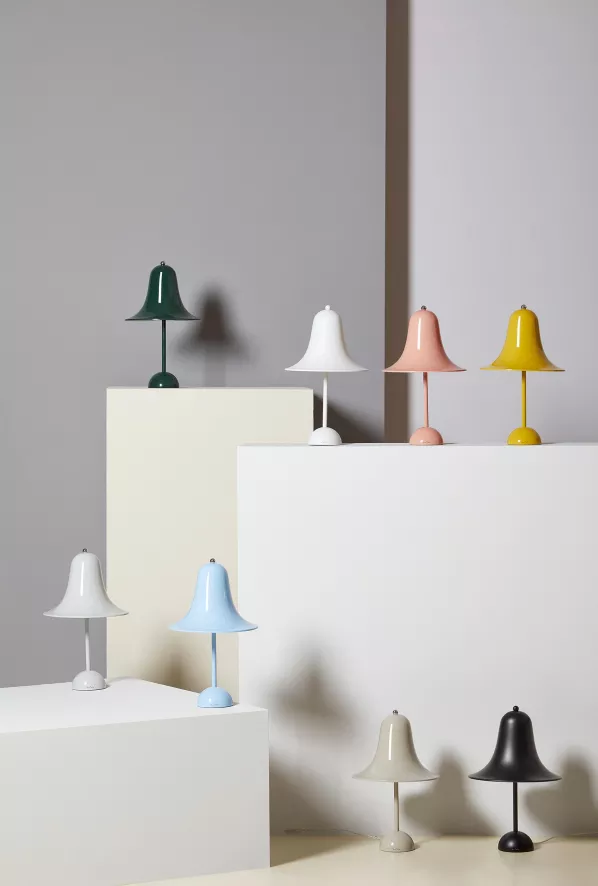 Verpan Pantop Tafellamp Grijs 8 Verpan Pantop Tafellamp Grijs - Afbeelding 6