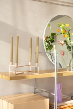 HANA 4flames Kandelaar Rond Wit -Flos || EMU Winkel x886x886 yunic 4flames kandelaar rond 4 kaarsen.jpg.pagespeed.ic .qU5B8gAstM