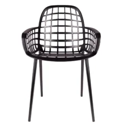 Zuiver Albert Kuip Tuinstoel Zwart