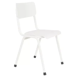 Zuiver Back To School Tuinstoel Wit