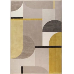 Zuiver Hilton Vloerkleed 200x290 Grijs Geel